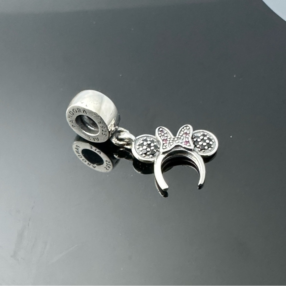 Pandora Minnie Mouse Sparkling Headband 925 Ale with gift box #214
